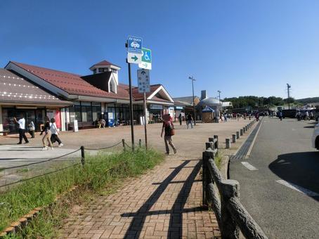 ひるがの高原SAの風景-1 ひるがの高原SAの風景-1の写真