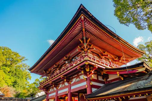 【福岡】太宰府天満宮の風景 福岡,太宰府天満宮,太宰府の写真素材