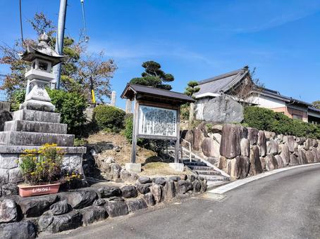 極楽山地福寺　三重県鈴鹿市小田町 地福寺,極楽山,三重県の写真素材