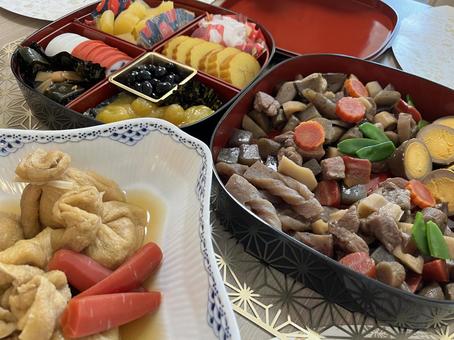 おせち おせち おせち,おせち料理,お正月の写真素材