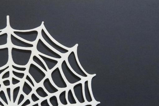 蜘蛛の巣(白) 蜘蛛の巣(白) ハロウィン,蜘蛛の巣,イベントの写真素材