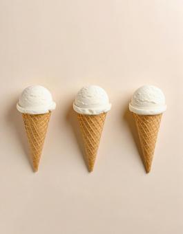 アイスクリーム アイスクリームの写真