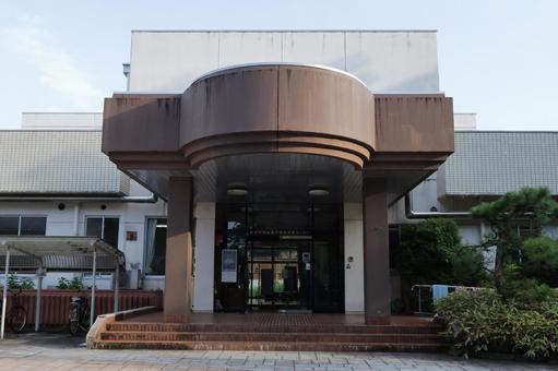 新潟市横越農村環境改善センター外観　新潟 新潟市横越農村環境改善センター,外観,建物の写真素材