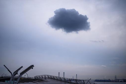雲 雲 雲,空,風景の写真素材