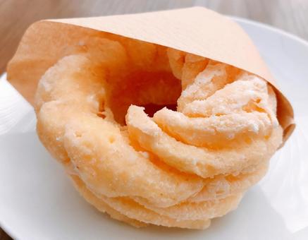 ドーナツ ドーナツ,フレンチクルーラー,クルーラーの写真素材