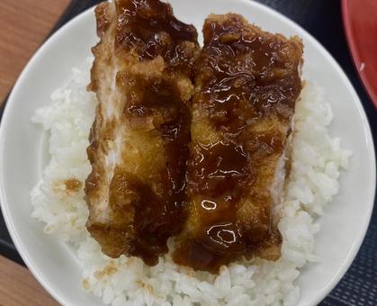かつライス ロースかつ 白米 かつライス ロースかつ 白米の写真