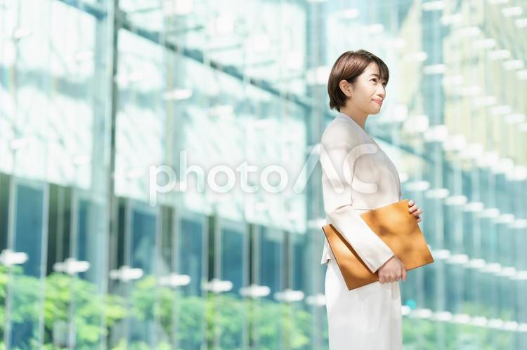 ビジネスウーマンのポートレイト 女性,日本人,人物の写真素材