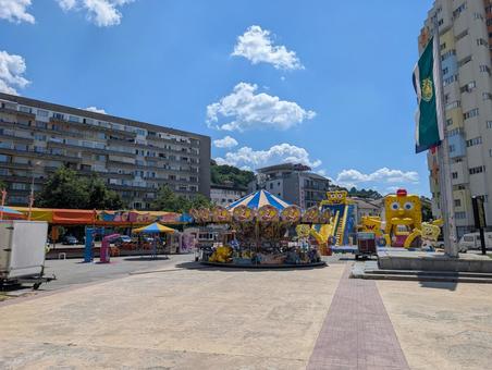 遊園地 遊園地の写真