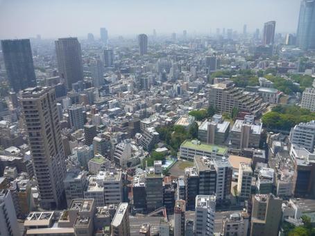 東京タワーからの眺め2 東京タワーからの眺め2の写真