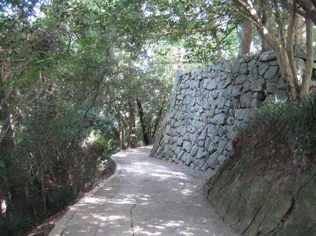 宇和島城　城跡の風景 宇和島城,藤堂高虎,現存天守の写真素材