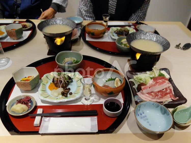 和食　日本食　会席料理　盛付 料理,食べ物,食事の写真素材