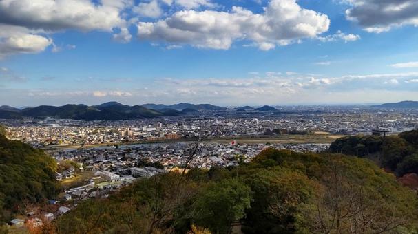 Photo, observatory, townscape, urban landscape, 