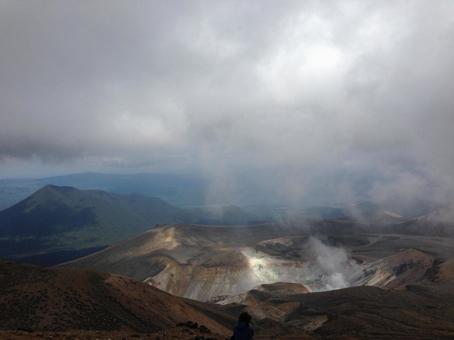 雌阿寒岳の絶景 雌阿寒岳の絶景の写真