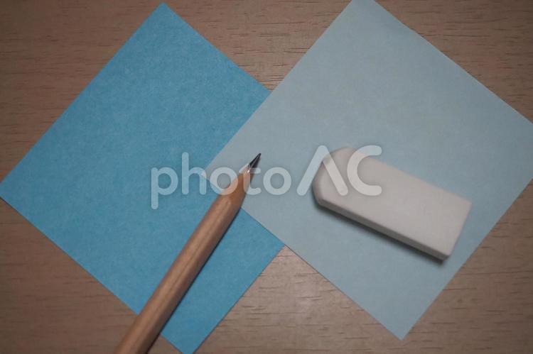 鉛筆　消しゴム 鉛筆,消しゴム,pencilの写真素材