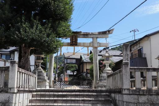 八大神社 鳥居 八大神社 鳥居 八大神社,鳥居,はちだいじんじゃの写真素材