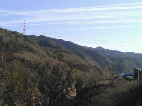 山と空 山と空の写真