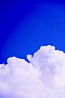 夏の空のにゅうどうぐも 夏の空のにゅうどうぐもの写真