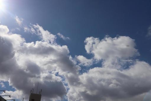 空と雲 空と雲の写真
