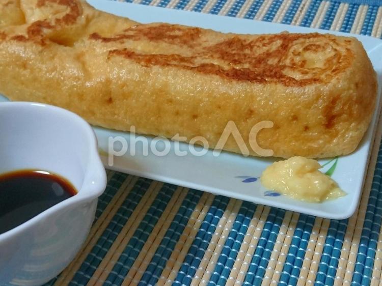 お揚げ焼き おあげ,おいしい,お揚げの写真素材