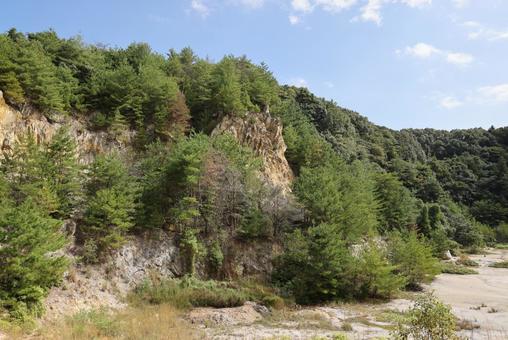 泉山磁石場 泉山磁石場 有田,泉山磁石場,陶石の写真素材