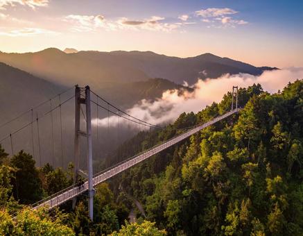 橋の風景 橋の風景の写真