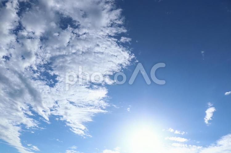 空 空,雲,自然の写真素材