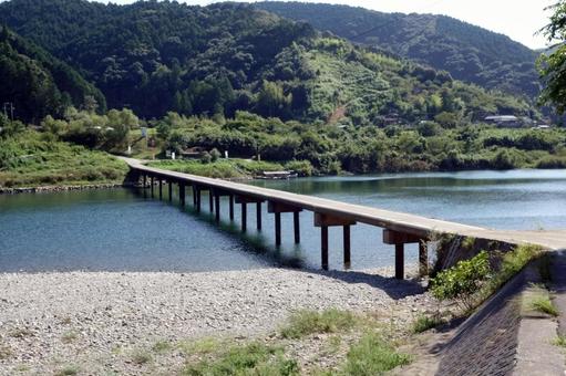 四萬十川沉降橋#01(高知縣), JPG 四萬十川沉降橋#01(高知縣), แม่น้ำ shimanto, shimanto, ชิมันโตะ, JPG