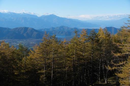 富士五合目から河口湖町を見下ろす12 富士山,日本,世界遺産の写真素材