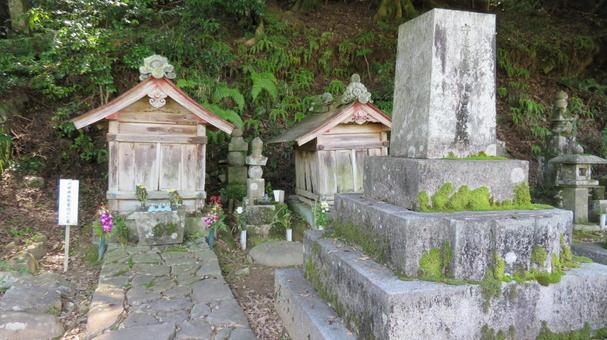 禅幢寺 竹中半兵衛の墓 改修前 岐阜県 禅幢寺 竹中半兵衛の墓 改修前 岐阜県の写真