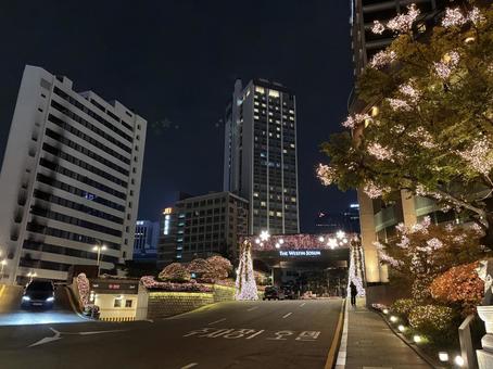 ホテル ビル,街,駅の写真素材