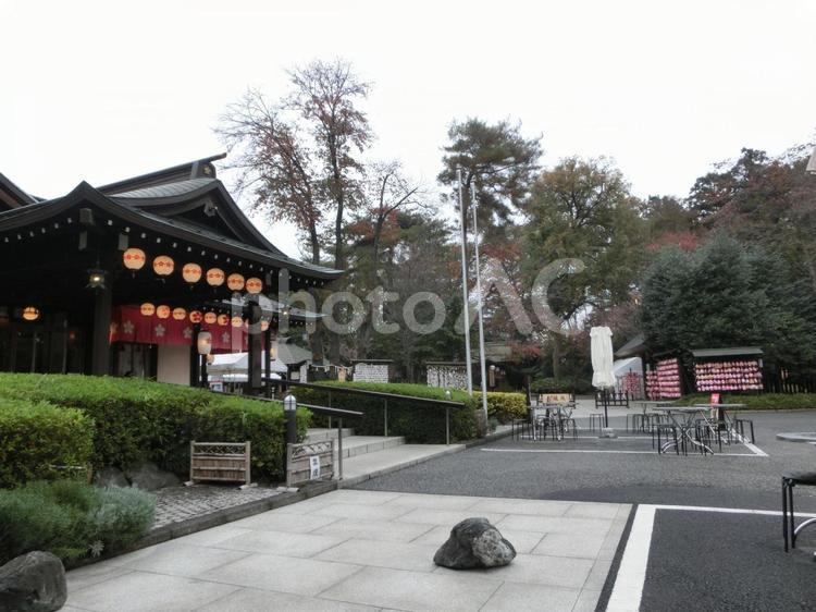 櫻木神社の風景-33 櫻木神社,千葉県野田市,境内の写真素材