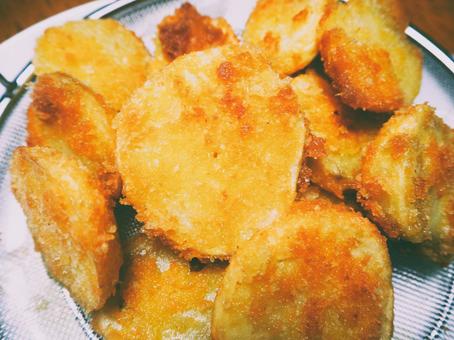 ポテトフライ 揚げ物,食べもの,ポテトフライの写真素材