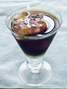 アイスコーヒー アイスコーヒー コーヒー,冷たい,ドリンクの写真素材