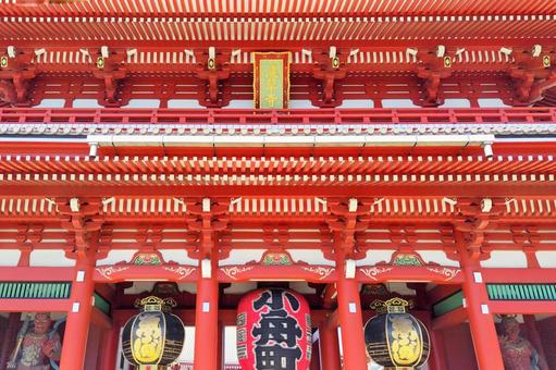 【東京都】浅草雷門 【東京都】浅草雷門の写真