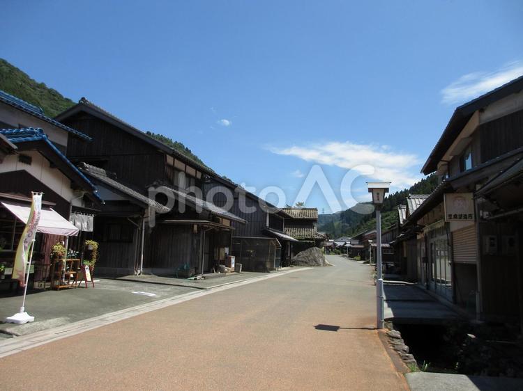 福井県-熊川宿 熊川宿,鯖街道,宿場の写真素材