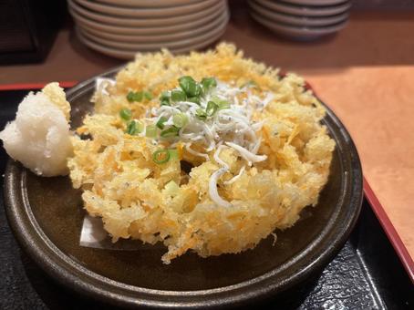 しらすのかき揚げ しらすのかき揚げ しらす,かき揚げ,揚げ物の写真素材