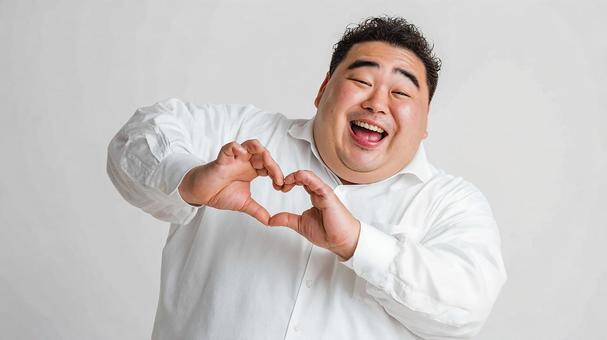 推しに捧げる最高の笑顔とハート 推しに捧げる最高の笑顔とハートの写真