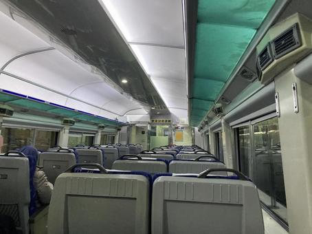 korail 車内 korail 車内 korail,韓国,鉄道の写真素材