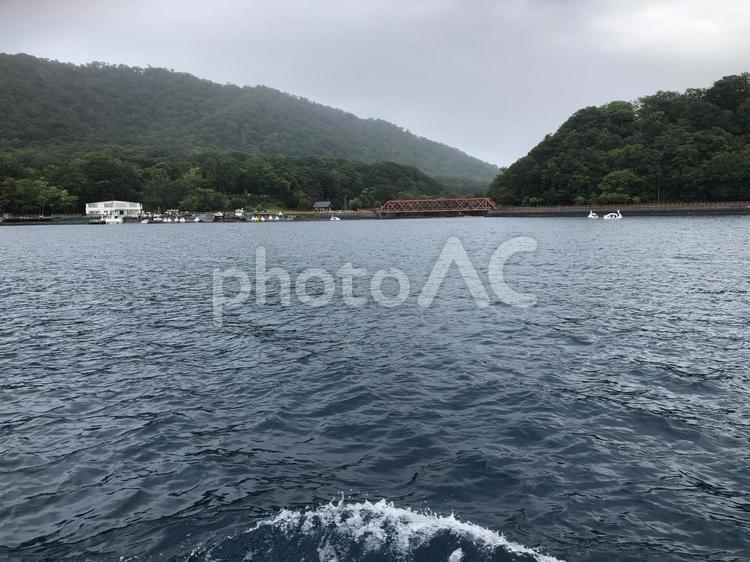 支笏湖 水域,風景,湖の写真素材
