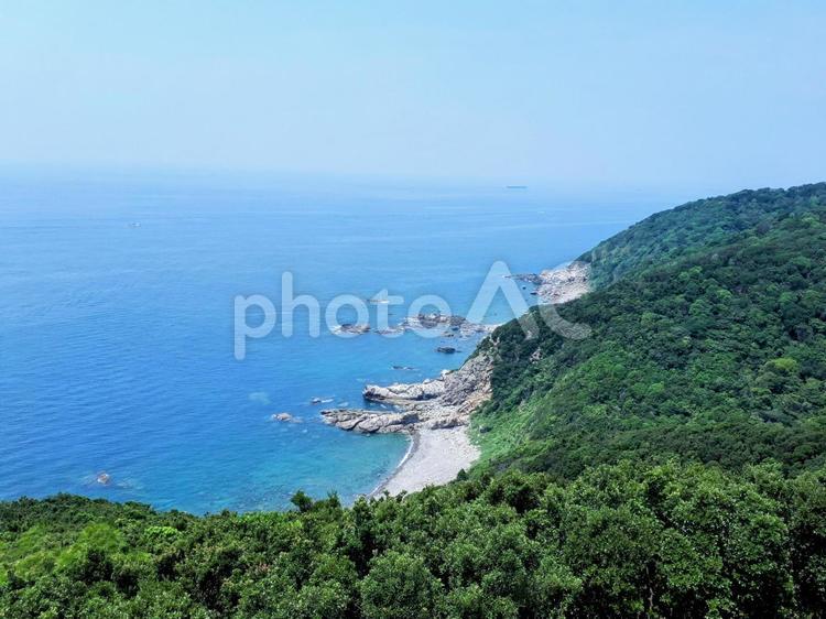 海、和歌山県日ノ御埼 近畿,関西,地方の写真素材
