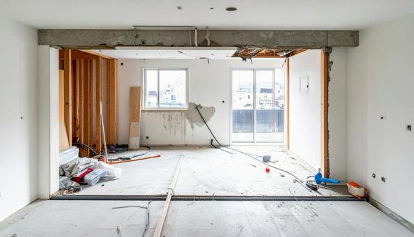  住宅のリフォーム工事の写真