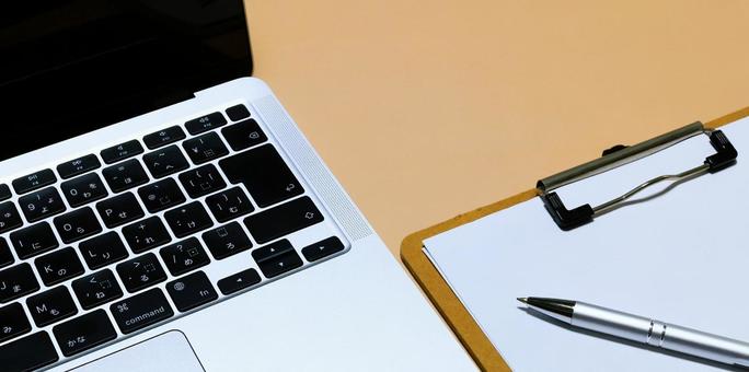 Photo, geschäftsszene, büroarbeit, schreibtischarbeit, 