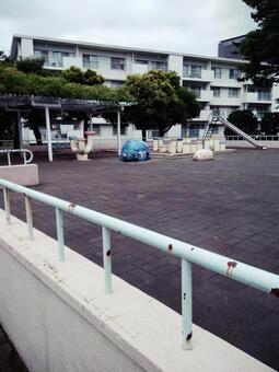 団地の公園4 団地の公園4の写真