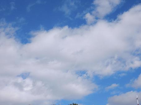 【空の写真】秋空 【空の写真】秋空の写真