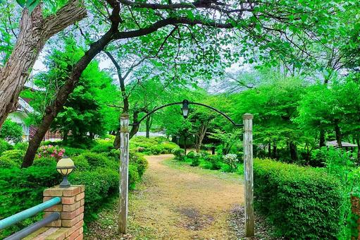 康楽館の隣 康楽園1 康楽館の隣 康楽園1の写真