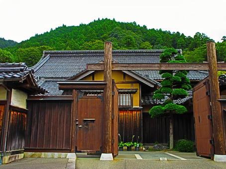 鳥取県-石谷家住宅 鳥取県-石谷家住宅 石谷家,住宅,重要文化財の写真素材