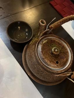 土瓶蒸し 土瓶,松茸,土瓶蒸しの写真素材