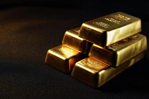 金の延べ棒・ゴールド・投資・金塊・富 金の延べ棒・ゴールド・投資・金塊・富の写真