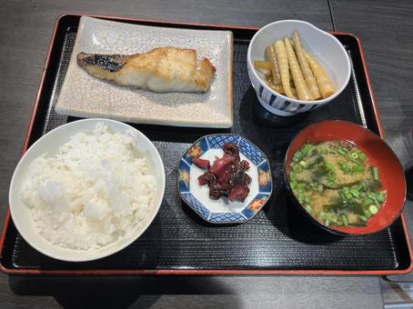 銀タラ定食 銀タラ定食の写真