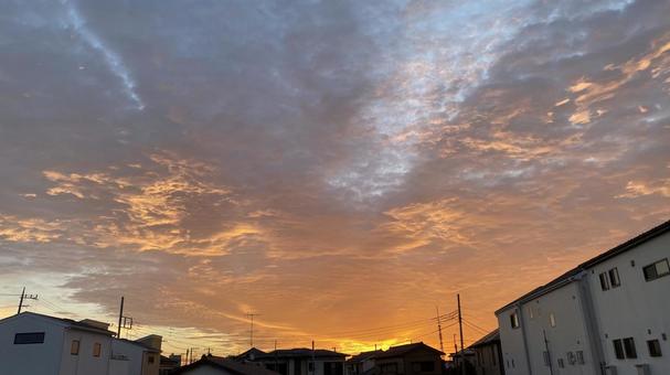 夕焼け 夕焼けの写真